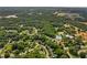Scenic aerial view of a neighborhood with lush greenery, showcasing the community pool and nearby park at 1751 Thomasville Se Dr, Atlanta, GA 30315
