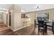 Well lit dining area featuring a table, four chairs, and convenient bar seating at 1751 Thomasville Se Dr, Atlanta, GA 30315