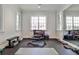 Functional home gym with weights, benches, and a mirror for monitoring form during your workout routine at 156 Lake Forrest Ne Ln, Atlanta, GA 30342