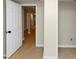 Unfinished basement with doorway, support beams, and neutral walls, ready to be transformed at 2480 Miriam Ln, Decatur, GA 30032