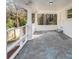 Covered carport area with view of the backyard at 2480 Miriam Ln, Decatur, GA 30032