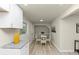 Eat-in kitchen with dining table and a view of the staircase at 2480 Miriam Ln, Decatur, GA 30032