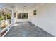 Covered porch is perfect for relaxing outdoors at 2480 Miriam Ln, Decatur, GA 30032