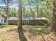 This home has a large brick patio and backyard, surrounded by lush trees at 4639 Tell Sw Rd, Atlanta, GA 30331