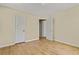 This bedroom features an entrance to another room and a closet at 4639 Tell Sw Rd, Atlanta, GA 30331