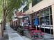 Exterior shot of The Vortex restaurant with an outdoor patio and vibrant atmosphere at 800 Peachtree Ne St # 101, Atlanta, GA 30308