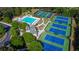 Hamilton Mill's exclusive tennis courts, and a pool, offering leisure and recreation for all residents at 1604 Summersweet Ln, Dacula, GA 30019
