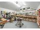 Well-organized garage with ample tool storage and a functional workspace at 228 Clarion Ave, Decatur, GA 30030