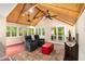 Bright living room with high ceilings and large windows, creating a warm ambiance at 228 Clarion Ave, Decatur, GA 30030