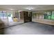 Enclosed patio has many windows and access to backyard at 2569 Dobbs Nw Dr, Kennesaw, GA 30152
