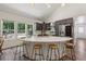 Stylish kitchen with a large island, stainless appliances, and plenty of natural light at 4200 E Highway 166 Rd, Carrollton, GA 30116