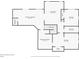 Basement floor plan with Gathering room, bedrooms, bathrooms, and storage at 6765 Crofton Dr, Alpharetta, GA 30005