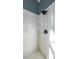 Custom shower features a rainfall shower head, glass door, and tile walls at 9742 Fallview Ct, Villa Rica, GA 30180