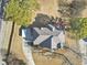 Bird's eye view of two-story home showcasing roof, landscaping, and surrounding neighborhood at 101 Lumby Ln, Stockbridge, GA 30281