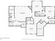 Second floor floorplan with bedrooms, bathrooms, closets and laundry room at 101 Lumby Ln, Stockbridge, GA 30281
