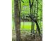 Lush backyard featuring deer among the trees and natural growth at 1023 Little Darby Ln, Suwanee, GA 30024