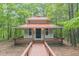 Beautiful guest house surrounded by trees at 379 Bohannon Rd, Grantville, GA 30220