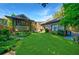 Spacious backyard with a well-manicured lawn and landscaped garden beds at 1146 Cumberland Ne Rd, Atlanta, GA 30306