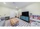 Versatile bonus room with playful decor and abundant storage solutions, perfect for various activities at 1146 Cumberland Ne Rd, Atlanta, GA 30306