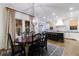 Inviting dining room with view of the kitchen and adjacent rooms at 1146 Cumberland Ne Rd, Atlanta, GA 30306