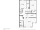 Detailed second-floor floor plan shows multiple bedrooms, bathrooms, closets, and a laundry room at 212 Ranier Court, Canton, GA 30114