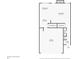Floor plan of the first floor showing dimensions of all rooms at 212 Ranier Court, Canton, GA 30114