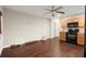 This apartment has hardwood floors, maple cabinets and black appliances at 212 Ranier Court, Canton, GA 30114