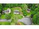 Spacious homes in a neighborhood with mature trees and well-maintained lawns, complemented by a cul-de-sac at 3262 Mitsy Forest Way, Marietta, GA 30068