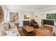 Comfortable living room that flows into a modern kitchen, creating an inviting and functional space at 3262 Mitsy Forest Way, Marietta, GA 30068