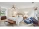 Inviting bedroom with a king-sized bed, plush bedding, and ample natural light at 3262 Mitsy Forest Way, Marietta, GA 30068