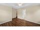 Spacious primary bedroom with en-suite bathroom and walk-in closet access at 5159 Wellsley Bnd, Alpharetta, GA 30005