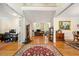 Spacious foyer showcasing hardwood floors and an open floor plan with great flow at 125 Savannah Estates Dr, Atlanta, GA 30350