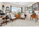 Bedroom featuring two chairs and a window at 247 Creek View Ln, Acworth, GA 30102
