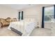 Cozy bedroom with a comfortable bed, soft lighting, and elegant furnishings for relaxation at 247 Creek View Ln, Acworth, GA 30102