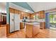 Functional kitchen featuring stainless steel appliances and ample cabinet space at 57 Fair Oaks Se Dr, Conyers, GA 30094