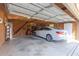 Well maintained garage with car, storage and easy access at 110 Amsterdam Dr, Lilburn, GA 30047