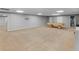 Large basement featuring neutral carpet and a pool table ready for play at 8443 Marina Bay Ct, Jonesboro, GA 30236