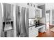 Gourmet kitchen showcasing stainless steel appliances and ample counter space at 8443 Marina Bay Ct, Jonesboro, GA 30236