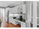 Modern kitchen featuring ample counter space and stainless steel appliances at 8443 Marina Bay Ct, Jonesboro, GA 30236