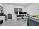 Bright office space features modern desks, lots of light, and neutral decor at 870 River Cliff Ct, Suwanee, GA 30024