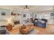 Comfortable living room with hardwood floors, fireplace, and stylish furnishings at 905 Foxfire Dr, Lawrenceville, GA 30044