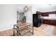 Eat-in kitchen features stainless appliances, wood cabinets, and island at 1122 Cotton Gin Dr, Woodstock, GA 30188