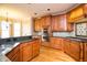 Well-equipped kitchen featuring granite countertops, stainless steel appliances, and ample cabinet space at 237 Libby Ln, Canton, GA 30115