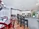 Eat-in kitchen with granite countertops, stainless steel appliances, and breakfast bar at 237 Libby Ln, Canton, GA 30115
