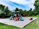 Outdoor playground area featuring colorful slides, climbing structures, and swings for enjoyment at 237 Libby Ln, Canton, GA 30115