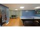 Finished basement game room with ping pong, foosball and dart board at 5617 Asheforde Ln, Marietta, GA 30068