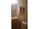 Well-lit bathroom featuring a vanity with a sink and cabinetry at 61 Maxie Ln, Dallas, GA 30157