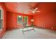 A bright bedroom features an eye-catching paint color, and two windows with natural light at 2809 Glenwood Se Ave, Atlanta, GA 30317