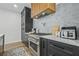Close-up of a kitchen showcasing the stainless steel range and modern cabinetry at 2809 Glenwood Se Ave, Atlanta, GA 30317