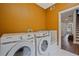 Laundry room featuring front-load washer and dryer at 2809 Glenwood Se Ave, Atlanta, GA 30317